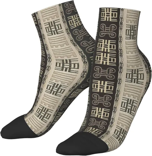 Vista 2 de DKJlitter Unisex Ankle Socks, Padded Athletic Quarter Socks Fashion Running Casual Socks