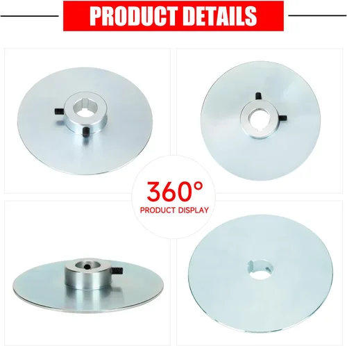 Vista 6 de GREHUA Rotor de freno de disco Go Kart de 6 pulgadas compatible con Manco 9598 9597 Yerf-Dog Carter ASW Bristers Airheart MB-1 Predator 212cc 196cc