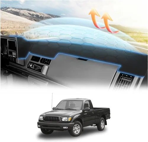 Vista 33 de CARTIST Cubierta de tablero Compatible con Toyota 4Runner 2010-2023 2024 Cubierta de tablero para 4Runner Accesorios Alfombra antideslizante