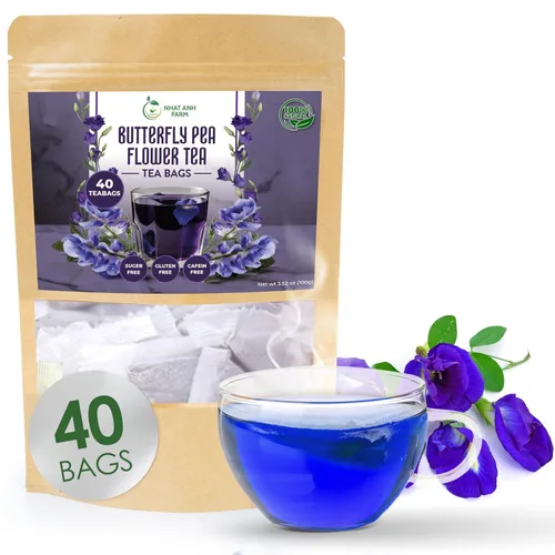 Vista 14 de NHAT ANH FARM - Bolsas de té de hoja de laurel premium, 40 bolsas de té, hoja de laurel seca 100% natural, té de hierbas naturalmente dulce, sin