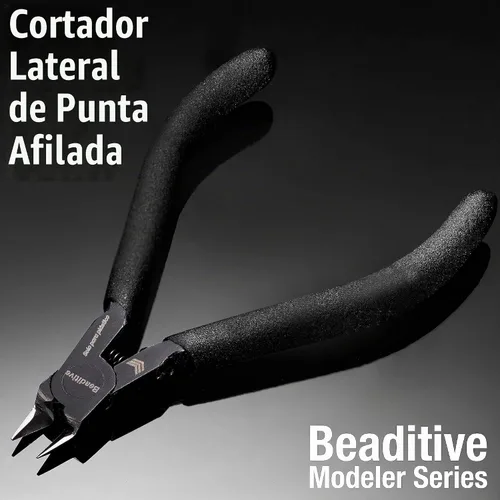 Vista 2 de Beaditive Cortador lateral puntiagudo para modelo de plástico, cortador de bebedero de plástico, Gunpla, modelo Gundam, construcción de modelos a