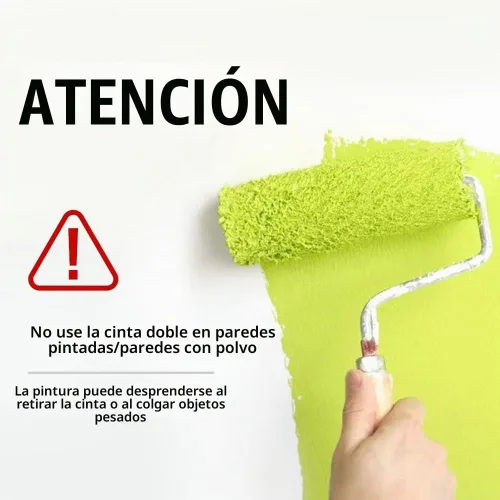 Vista 6 de VERSAF Cinta de Doble Cara Resistente - 1,27 cm x 3 m de Acrílico, Cinta Adhesiva Fuerte Extraíble de Doble Cara para Montaje, Transparente