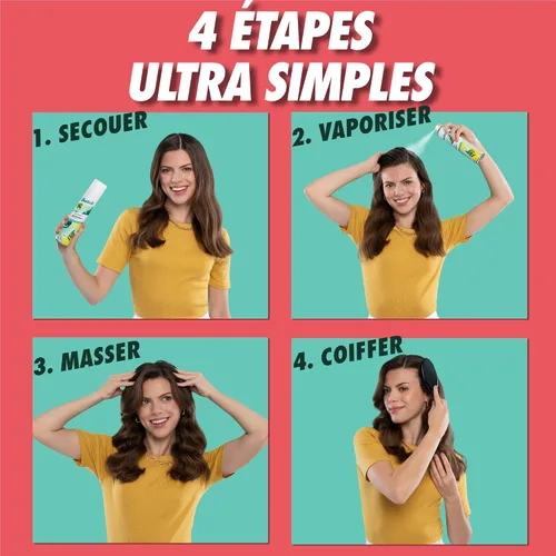 Vista 6 de Batiste Champú de cereza seca 6.73 onzas (6.8 fl oz) (paquete de 3)