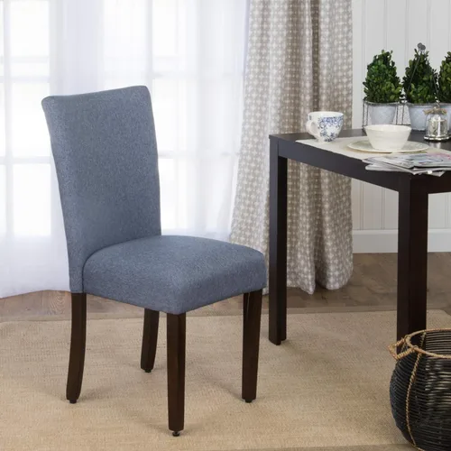 Vista 5 de HomePop Parsons - Silla clásica tapizada para comedor
