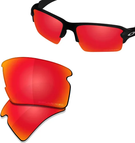 Vista 2 de SAUCER Lentes de repuesto prémium y kits de goma para gafas Oakley Flak 2.0 XL OO9188