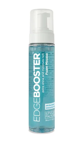 Vista 7 de Style Factor Edge Booster Extra Shine Foam Wrap - Mousse de espuma rica en humedad, 9 onzas (con biotina)