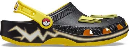Vista 2 de Crocs Zuecos Pikachu clásicos unisex para adultos