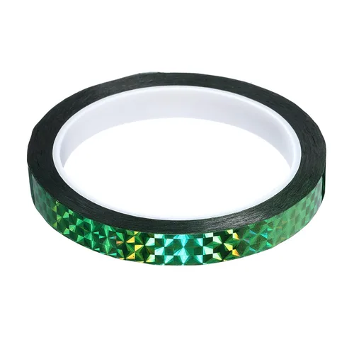 Vista 8 de YOKIVE Cinta de prisma, cintas decorativas holográficas reflectantes autoadhesivas, ideal para proyectos de manualidades, arte de bricolaje, hogar