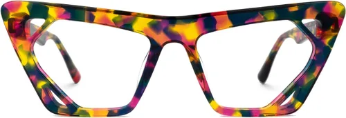 Vista 8 de VOOGLAM Cateye - Gafas azules para mujer, antifatiga ocular, ojos secos, computadora, teléfono, televisión, gafas Cadogan