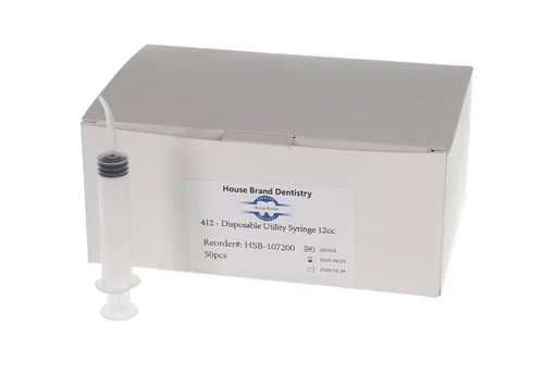 Vista 3 de 107200 Utilidad Desechable #412 Jeringa Dental 12cc 50/Bx