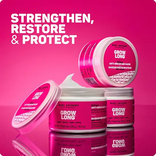 Vista 8 de Marc Anthony Mascarilla capilar antirotura para el cabello Grow Long, Deep Crecer largo
