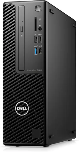 Vista 2 de Dell Precision 3000 3460 Workstation Intel Core i5 Hexa-core (6 núcleos) i5-12500 12ª generación 3 GHz - 16 GB DDR5 SDRAM RAM - 256 GB SSD - Factor