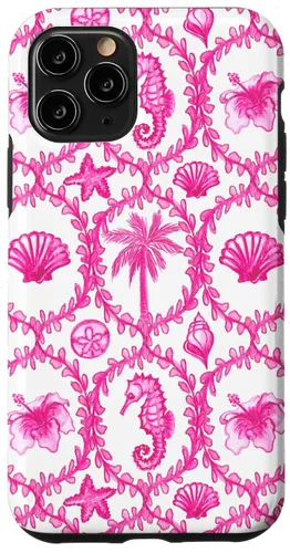 Vista 27 de Funda rosa hawaiana para iPhone 16 Coastal Nieta Coco Girl Preppy