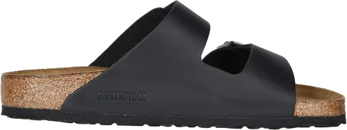 Vista 4 de Birkenstock Sandalias unisex Arizona con plantilla suave para adultos Negro (black Oiled Leather)