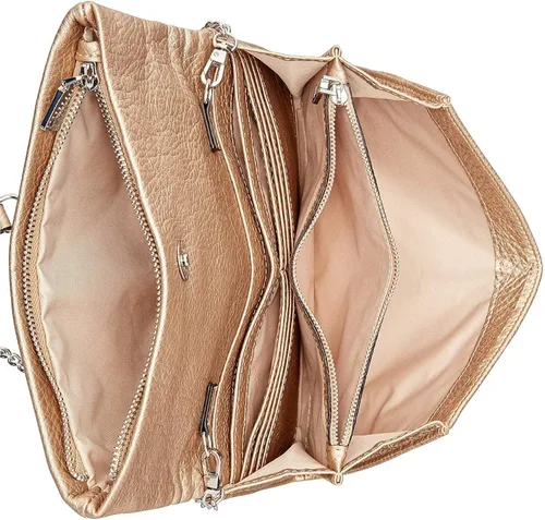 Vista 2 de I.N.C. Mujer Averry Tunnel Convertible Crossbody Oro