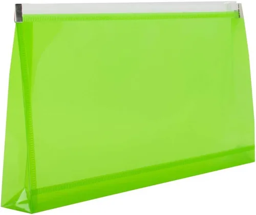 Vista 5 de JAM Sobres de plástico para papel con cierre de presión, Colores Variados Variado paquete de 6