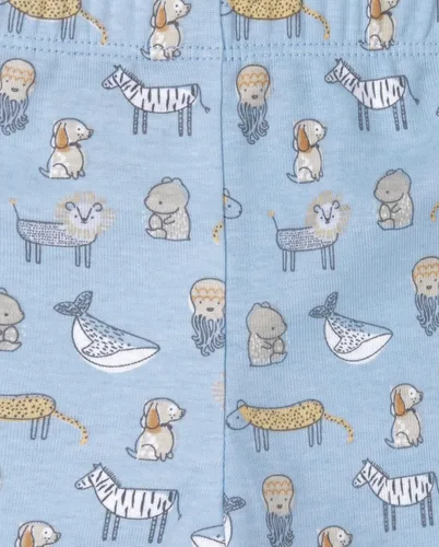 Vista 4 de The Childrens Place Baby Girls Newborn Take Me Home Set 100 Cotton Short Bodysuit and Pants Long Sleeve Sleep and Play