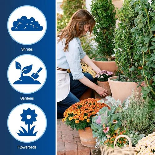 Vista 4 de Orbit 69600 - Kit de riego por goteo para arbustos y macizos de flores con temporizador inteligente de riego de manguera B-hyve (Gen 2)