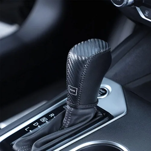 Vista 10 de XITER Funda de cuero para palanca de cambios, protector de guarnición para transmisión automática, accesorios interiores para Nissan Altima