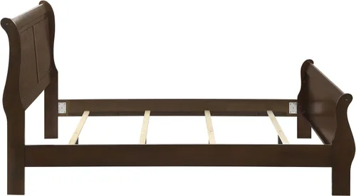 Vista 7 de Coaster Louis Philippe Queen - Cama tradicional de trineo, capuchino