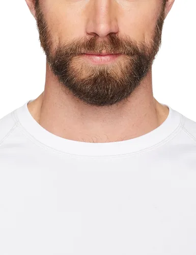 Vista 5 de Tienda Essentials Camiseta de natación de manga larga y secado rápido UPF 50 para hombre