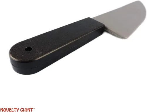 Vista 3 de Cuchillo de carnicero de plástico jumbo para disfraz