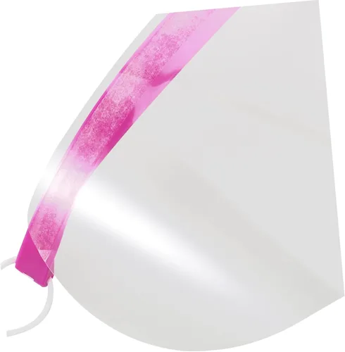 Vista 3 de Ipetboom 50 piezas de corte de pelo Salón, cubiertas de protección de ojos de microblading suave, máscara de visera de seguridad, banda elástica