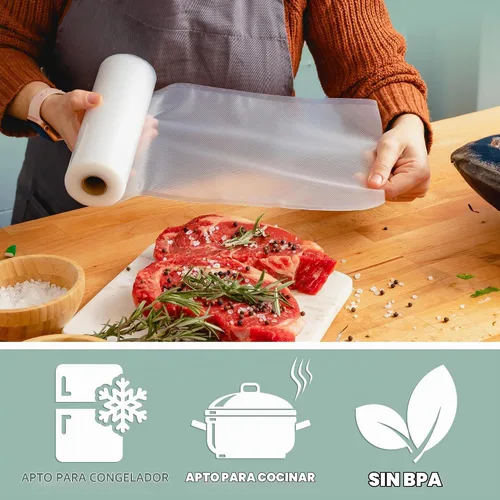 Vista 3 de Avid Armor Food Vacuum Sealer Bags Variety Pack – Pint, Quart Bags & Rolls
