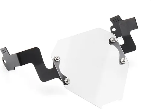 Vista 3 de Protector de faros delanteros de motocicleta, cubierta transparente acrílica para Suzuki V-Strom 800 DE 2023 2024