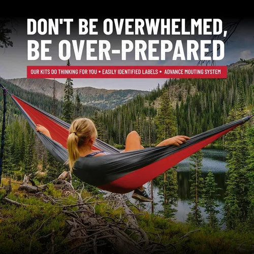 Vista 9 de Surviveware 119 Pcs Comprehensive Premium Survival First Aid Kit - Medical Emergency Kit for Travel Camping Gear, Home Essentials & Outdoor