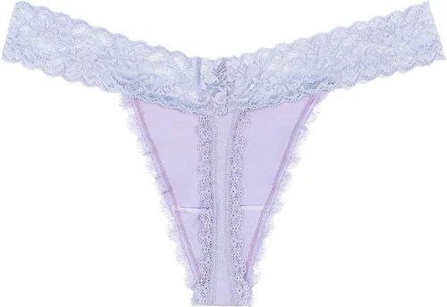 Vista 7 de LiotXecd WomensThongs,LaceThongPlusSizePantiesRetro Cotton low riseUnderwearSexyTangas (Colors May Vary)