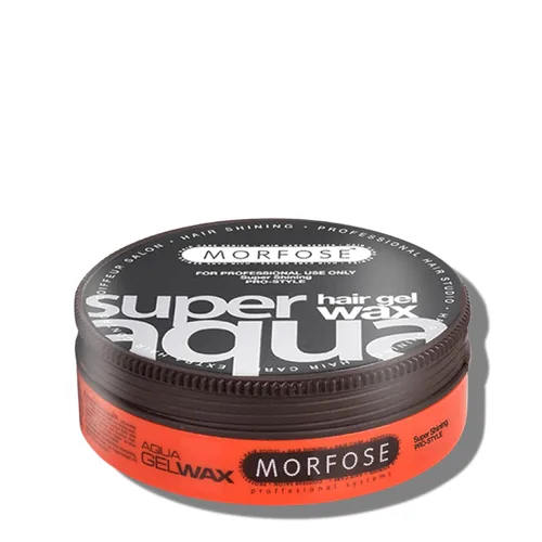 Vista 9 de Morfose Deep Aqua - Cera de gel para el cabello con 5 sujeciones flexibles brillantes y fuertes, gestiona los vuelos, trenzas y rizos, peinado