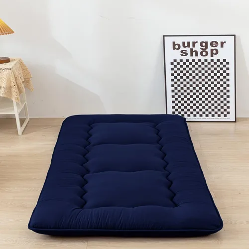 Vista 58 de MAXYOYO Colchón Japonés de Suelo Futón Colchón, Tapete de Tatami Engrosado de 4", Almohadilla para Dormir Plegable Enrollable para Niños y Niñas
