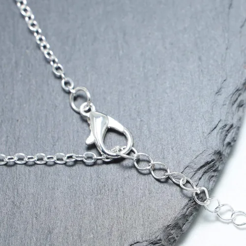 Vista 6 de TseanYi - Collar con colgante de perlas y cadena de plata infinita Lariat Gargantilla ajustable y cadena de clavícula en Y joyería para mujeres