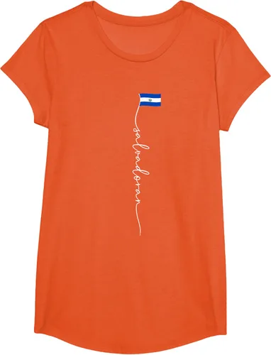 Vista 36 de Camiseta con la bandera salvadoreña de El Salvador