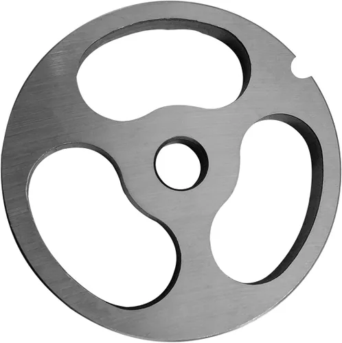 Vista 8 de Discos de Placas de Cuchillas para Moledora de Carne de Acero Inoxidable #12 Compatibles con Picadora de Alimentos FGA y Hobart, Cabelas, Weston