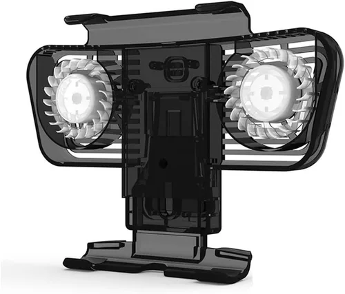 Vista 2 de Soporte de soporte para ventilador de refrigeraciónenfriador base externa, base de repuesto para cubierta de vapor, interruptorOLED, con luz LED