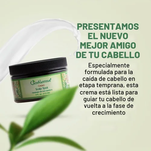 Vista 3 de Tratamiento calvicie. Crema manchas cuero cabelludo.