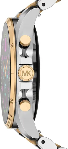 Vista 2 de Michael Kors - Reloj inteligente con pantalla táctil Gen 6 con altavoz frecuencia cardíaca oxígeno en la sangre GPS pagos sin contacto