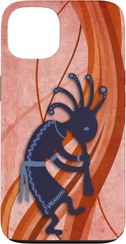 Vista 7 de Native American Kokopelli - Old School 2 - Fan Fun Case for iPhone 17