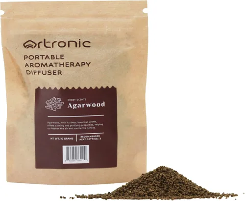 Vista 13 de Kit de iniciación de gránulos aromáticos compatibles con difusor de aromaterapia: lavanda, eucalipto, incienso, vainilla, rosa, madera de agar
