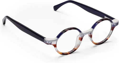 Vista 3 de eyebobs Wisecracker - Lectores prémium para mujeres y hombres Gafas redondas