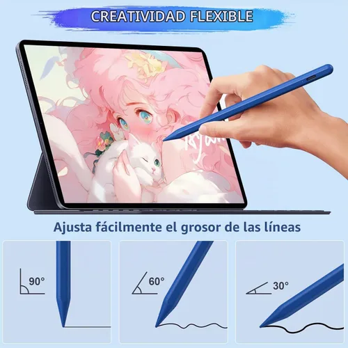 Vista 4 de Lápiz óptico para iPad A16/10ª/9ª generación, carga rápida de 10 minutos para Apple Pencil y iPad Pen, compatible con iPad