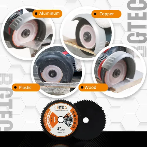 Vista 24 de BGTEC Hoja turbo de granito de diamante, disco de corte de 3 pulgadas/2.953 in para hormigón, hormigón reforzado, piedras artificiales duras