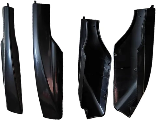 Vista 7 de Cubierta para patas de portaequipajes para portaequipajes, cubierta de protección de extremo de riel de la barra, repuesto negro para RAV4 RAV 4