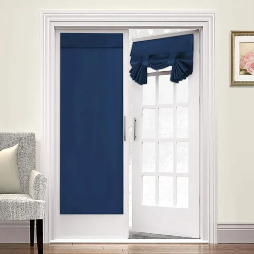 Vista 90 de Turquoize Cortinas Opacas con Aislamiento Térmico Paneles de Tratamiento de Ventanas con Bolsillo para Barra Paneles de Ventana para Ventanas