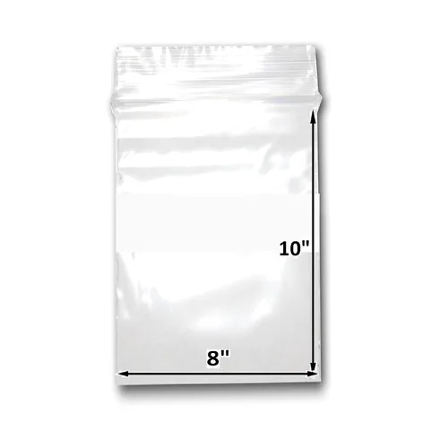 Vista 7 de 200 bolsas de plástico transparente de 6 x 9 pulgadas, bolsas de polietileno con cierre resellable de 2 mil con cierre resellable Claro