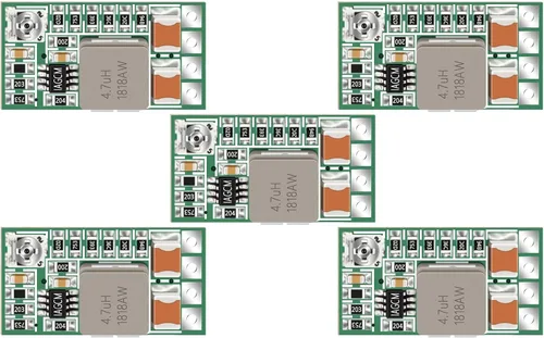 Vista 10 de DROK Convertidor de corriente CC de 5 V, 5 piezas de mini regulador de voltaje DC 4.5-20V 12V 9V reductor transformador tablero 3A 10W de voltaje