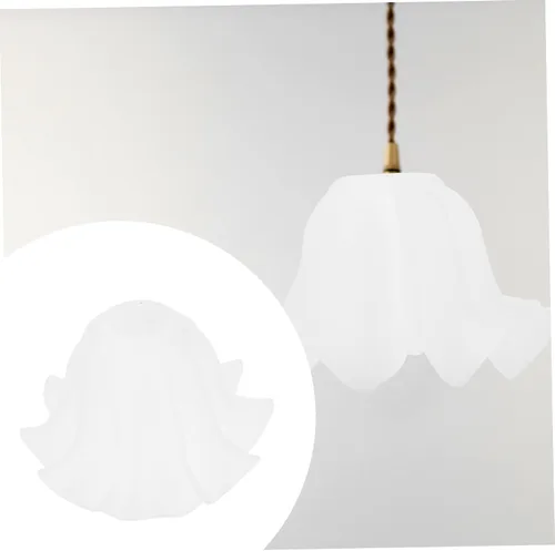 Vista 7 de DOITOOL Pantalla de cristal esmerilado Pantalla de luz colgante Pantalla decorativa para lámpara de pared