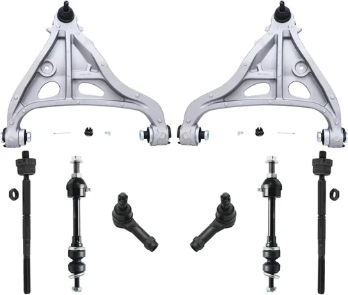 Vista 122 de Detroit Axle - Kit de brazos de control de extremo de 8 piezas para Toyota 2001-2003 Highlander 2002-2003 Camry Lexus ES300, 2 conjuntos de brazos